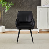 Arizona Extending Black Gold Ceramic Table With Palermo Chairs