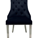 Sofia Marble Dining Table with Majestic Lion Knocker Chairs