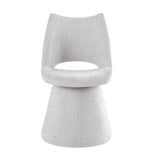 Sydney 160cm Grey Ceramic Marble Dining Table With Maryland Grey Velvet 360 Swivel Dining Chairs