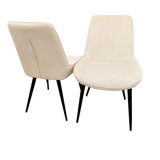 Dido Luxury Plush Velvet Dining Chair - 6 Colours-Esme Furnishings