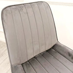 Dido Luxury Plush Velvet Dining Chair - 6 Colours-Esme Furnishings
