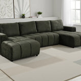 Shanghai Luxury U Shape Corner Sofabed