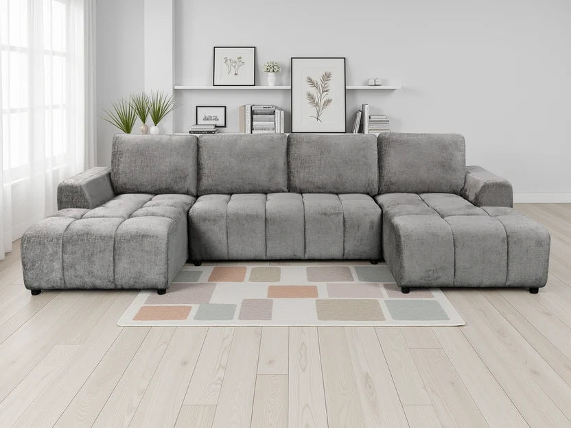 Shanghai Luxury U Shape Corner Sofabed