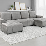 Shanghai Luxury U Shape Corner Sofabed