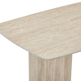 Olympia Beige Ceramic Marble Coffee Table