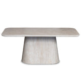 Bianca Beige Ceramic Marble Coffee Table