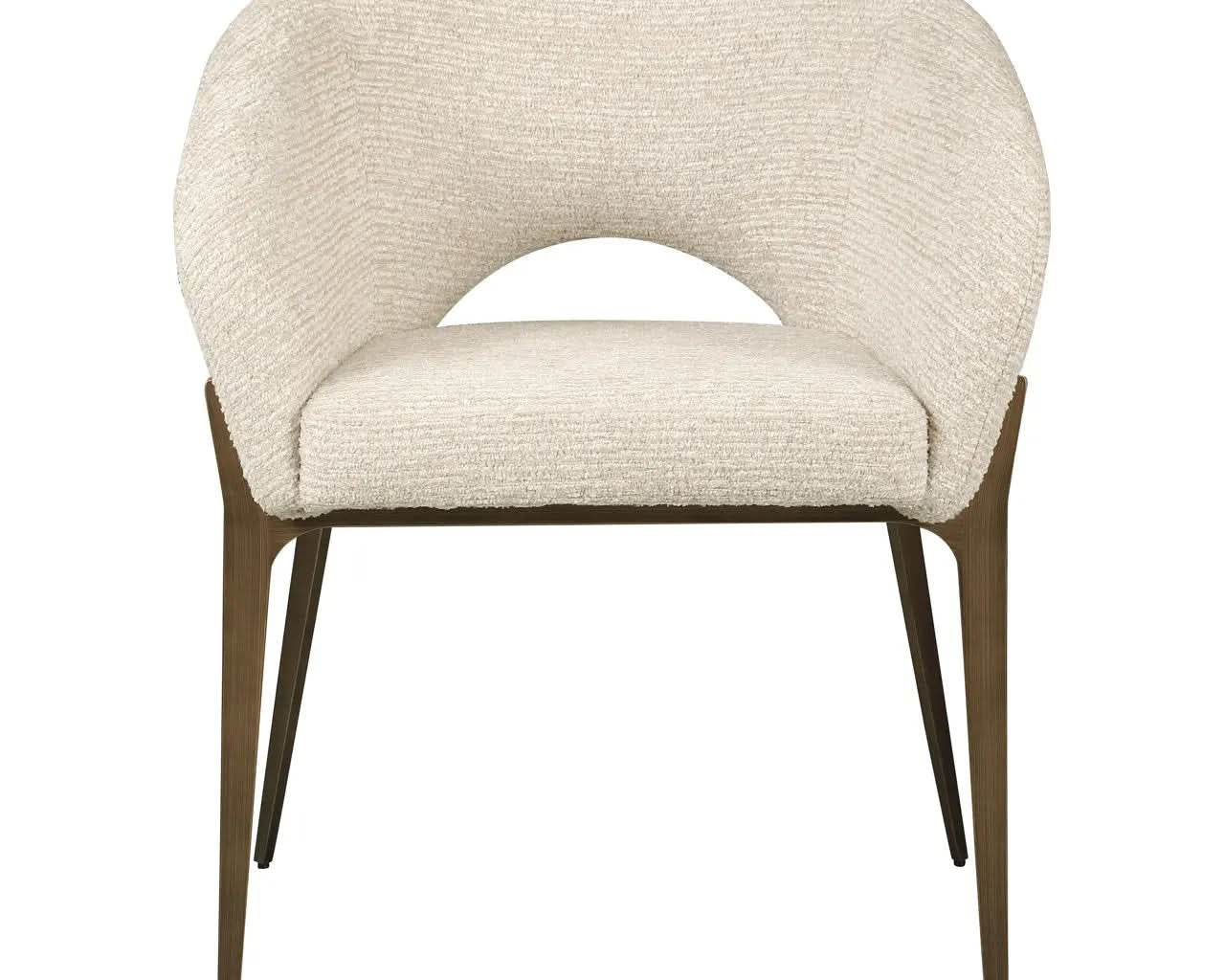 Richmond Interiors Kenzi Natural Linear Dining Chair