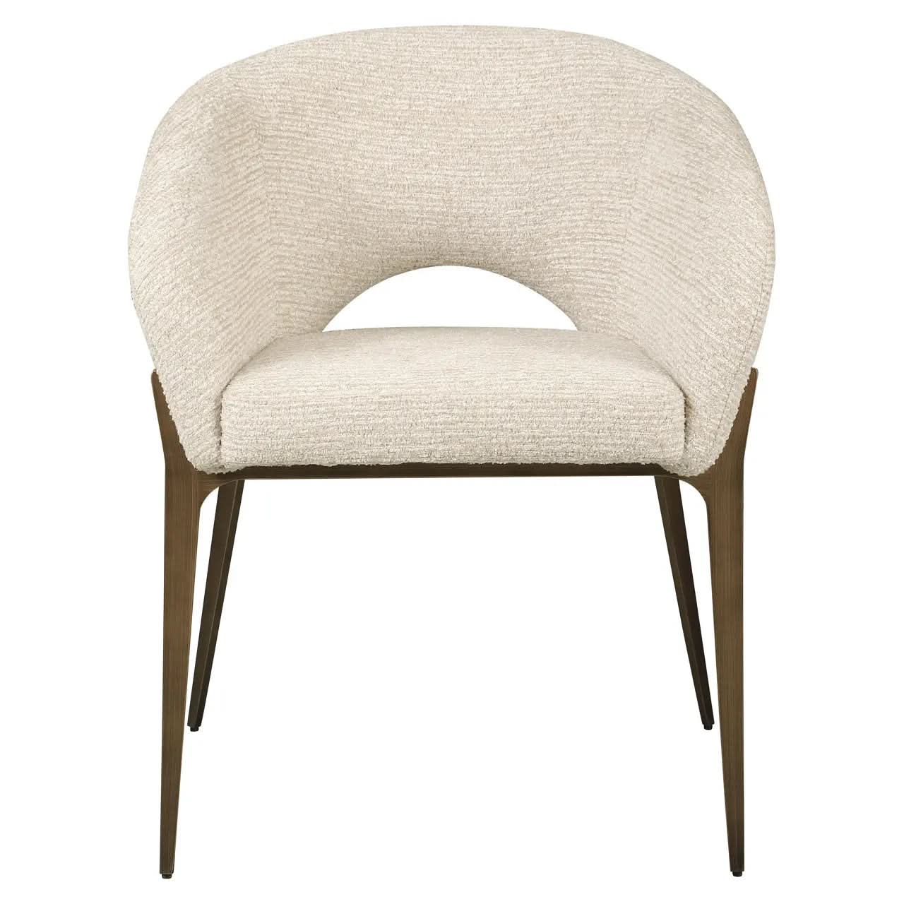 Richmond Interiors Kenzi Natural Linear Dining Chair