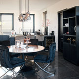 Richmond Interiors Oakura Display Cabinet in Black