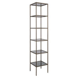 Richmond Interiors Sheridon Gold Display Cabinet