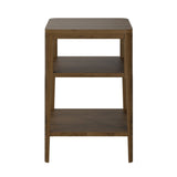 DI Designs Abberley Brown Oak Wood Side Table