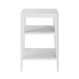 DI Designs Abberley White Oak Wood Side Table