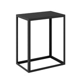 DI Designs Grafton Black Oak Wood Side Table
