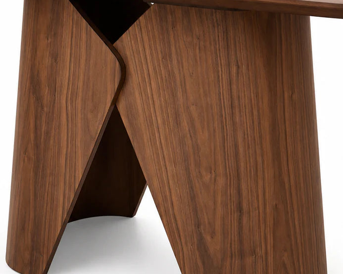 Elegantia Walnut Wooden 180cm Dining Table