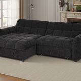 Florida Sofabed Black Universal Corner