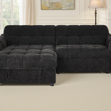 Florida Sofabed Black Universal Corner