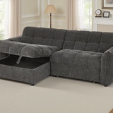 Florida Sofabed Grey Universal Corner