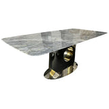 Madrid Gold 200cm Dining Table In 2 Colours