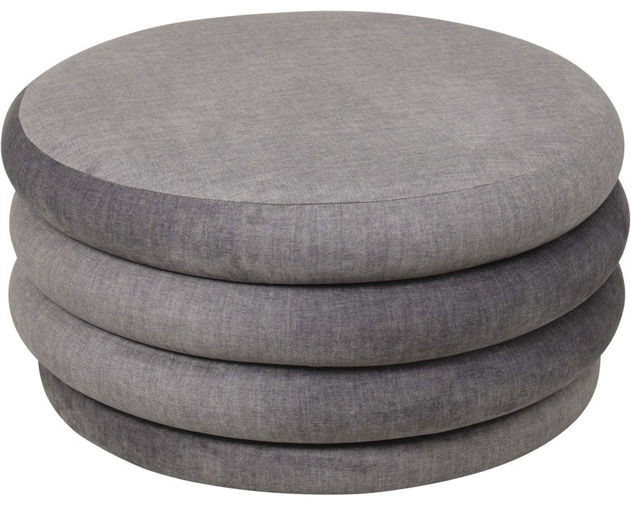 Libra Interiors Casa Storage Ottoman – Grey