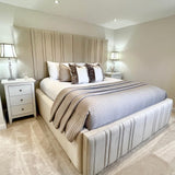Essence Oversized Headboard Luxury Panel Bed