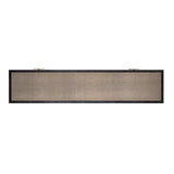 Richmond Interiors Bloomville Shagreen Faux Leather 4 Door TV Unit