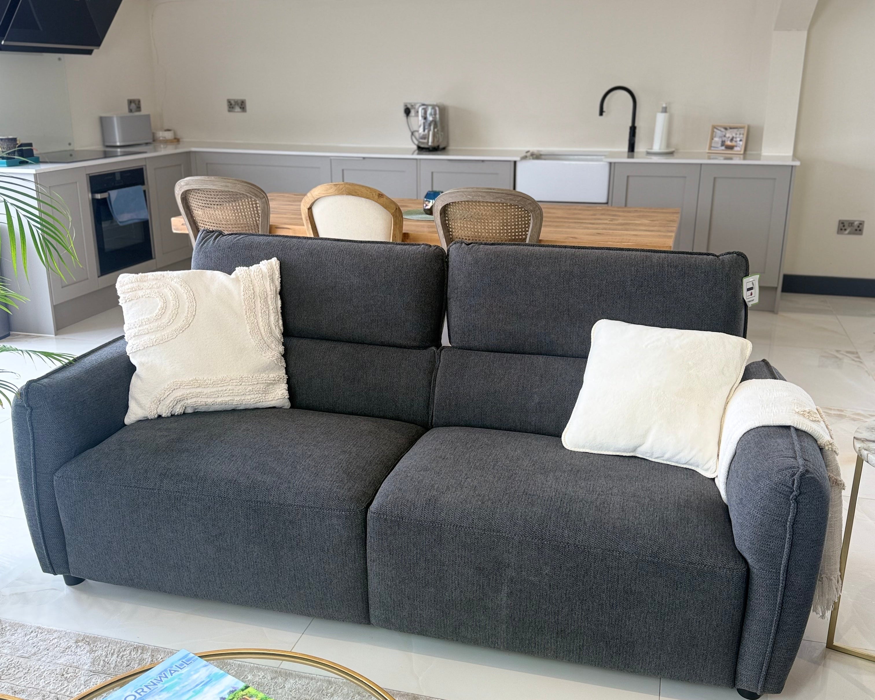 Ascot Sofa Charcoal 3+2 Set