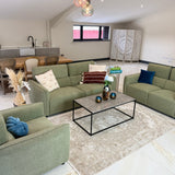 Ascot Sofa Green 3+2 Set