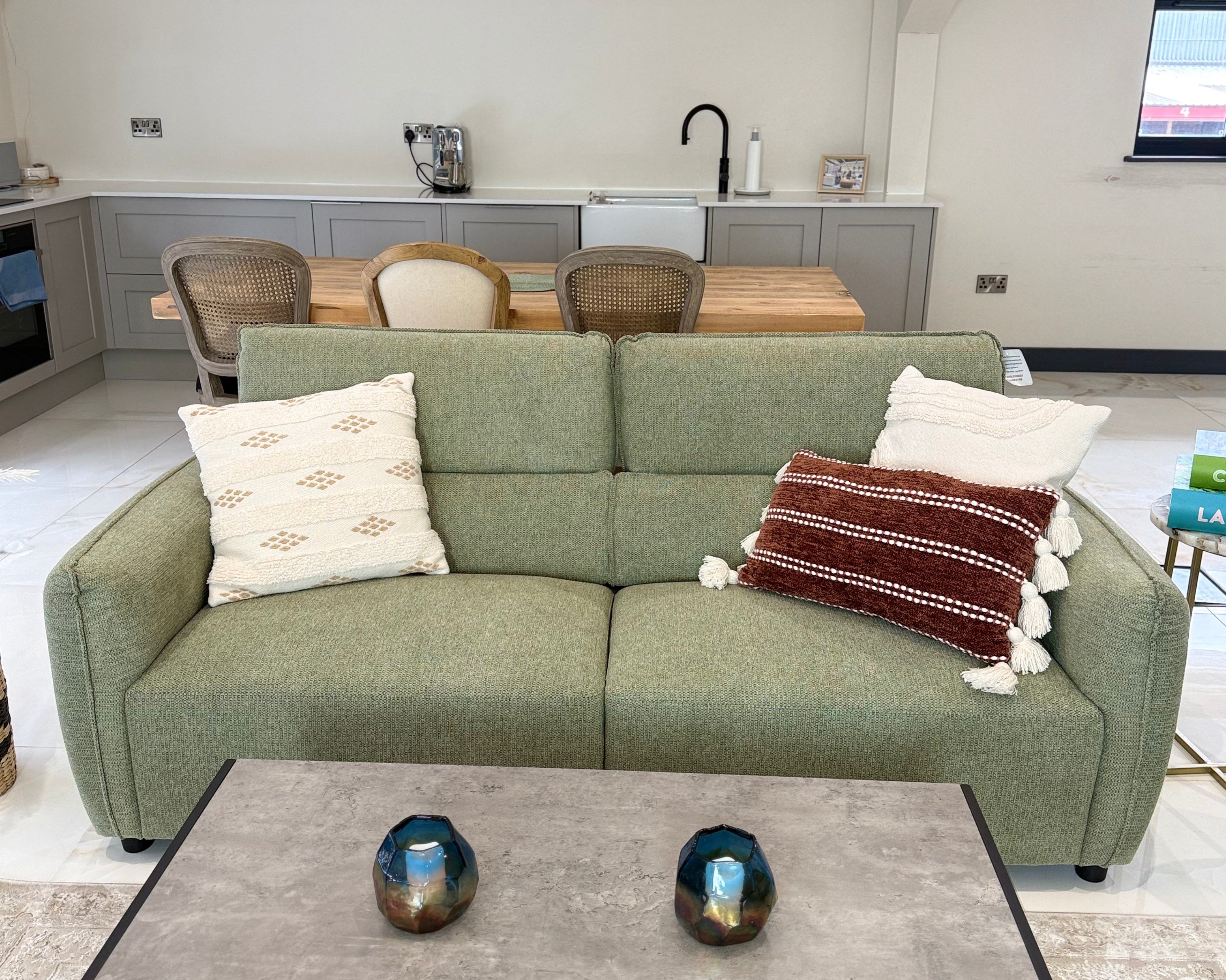 Ascot Sofa Green 3+2 Set