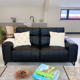 Richmond Electric Recliner Sofa Black 3+2 Set