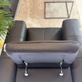 Richmond Electric Recliner Sofa Black Armchair