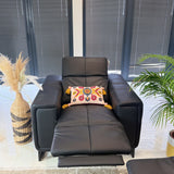 Richmond Electric Recliner Sofa Black Armchair