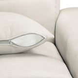 The Bubble Beige Boucle Fabric Left Hand Corner Cloud Sofa