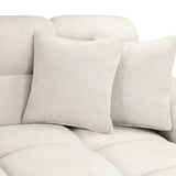 The Bubble Beige Boucle Fabric Right Hand Corner Cloud Sofa