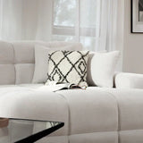 The Bubble Beige Boucle Fabric Right Hand Corner Cloud Sofa