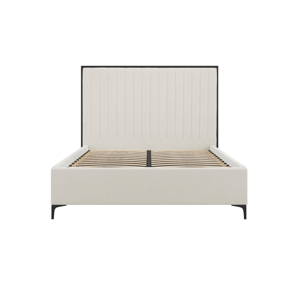 Berkeley Double Bed – Cream