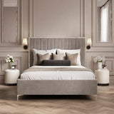 Berkeley King Bed – Mink