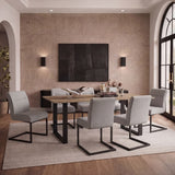 Cleaver Dining Chair – Smoked Pearl – Set of 2