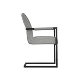 Cleaver Dining Chair with Arms – Smoked Pearl – Set of 2