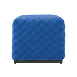 Colline Small Pouffe – Cobalt