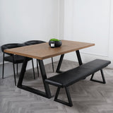 Hyde Dining Table – Whiskey