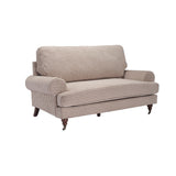 Kent 2 Seater Sofa – Charcoal Stripe