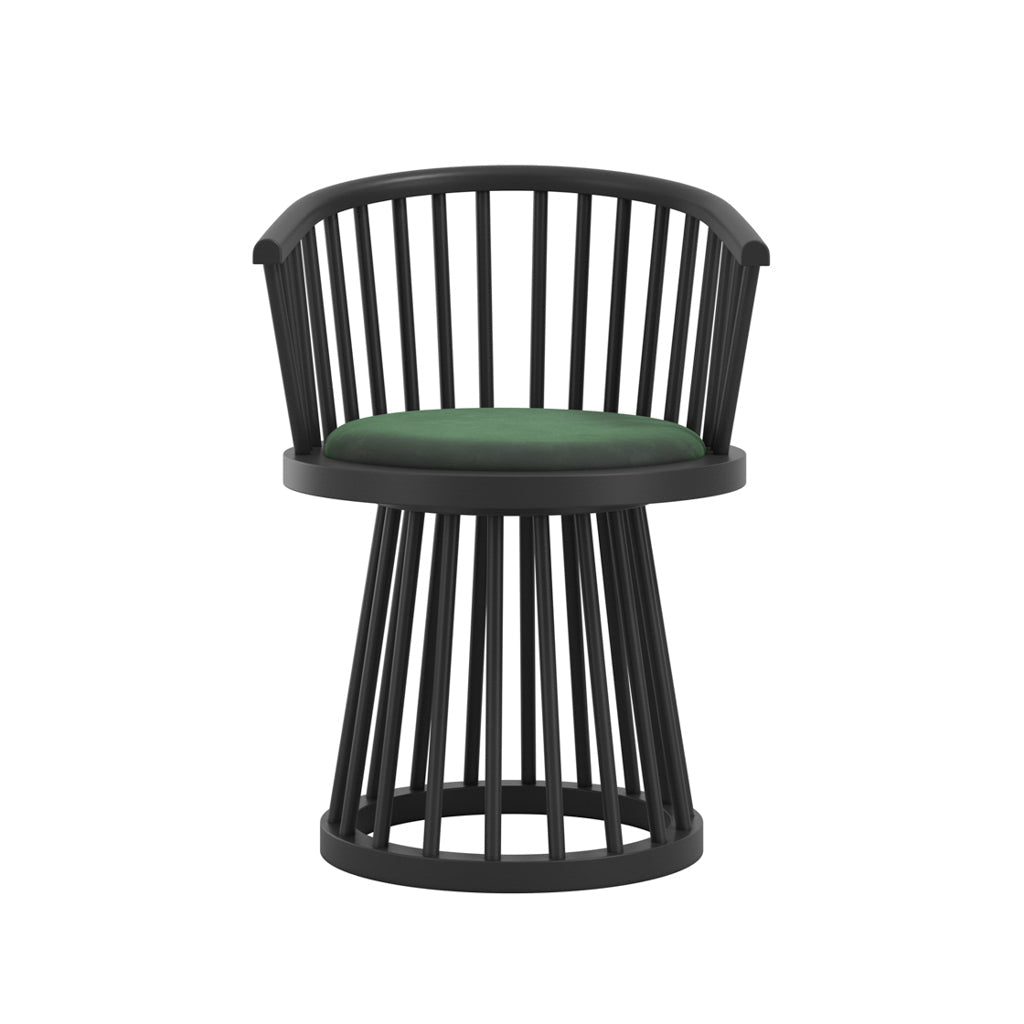Lina Dining Chair – Forest Green