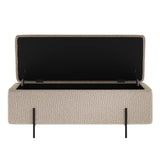 Lola Storage Ottoman – Buff