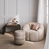 Nao Swivel Chair – Buff