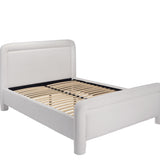 LPD Home Leonnie Ghost Velvet Double Bed Frame