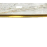 Louis Gold Marble Dining Table In 7 Sizes & Colours