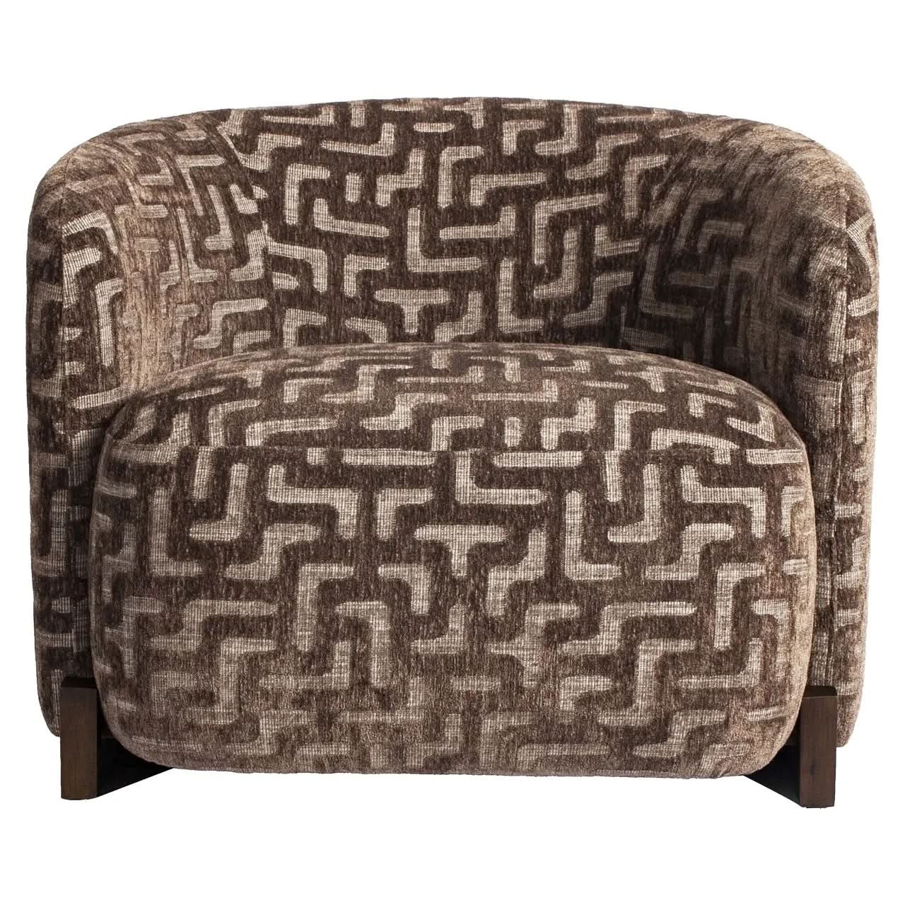 Richmond Interiors Hannah Brown Labyrinth Lounge Chair