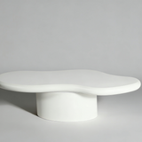 Marcello White Micro Cement Set of 2 Nest Of Tables