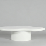 Marcello White Micro Cement Set of 2 Nest Of Tables
