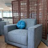 Marlow Sofa Grey Armchair